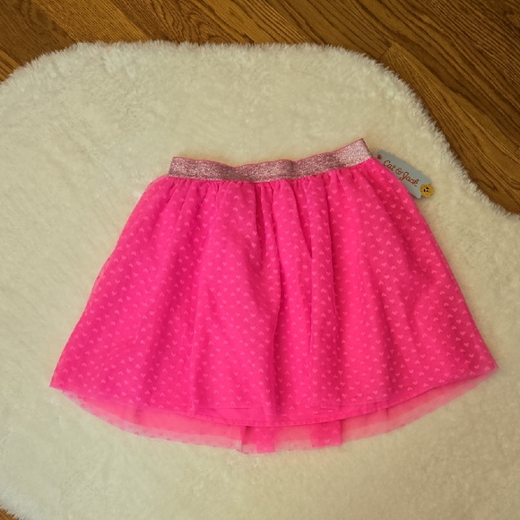 Cat & Jack Pink Tulle Skirt, Girls Large, New With Tags - Picture 1 of 9